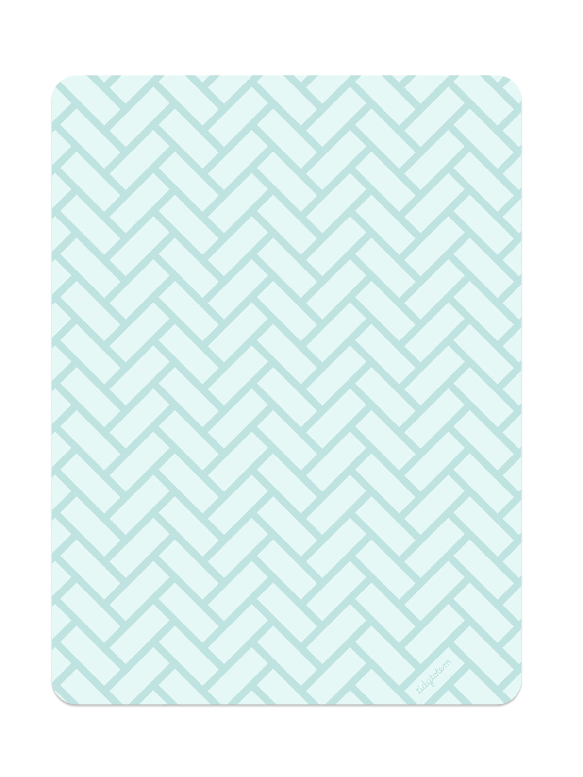 StrollerMat™ Herringbone Blue