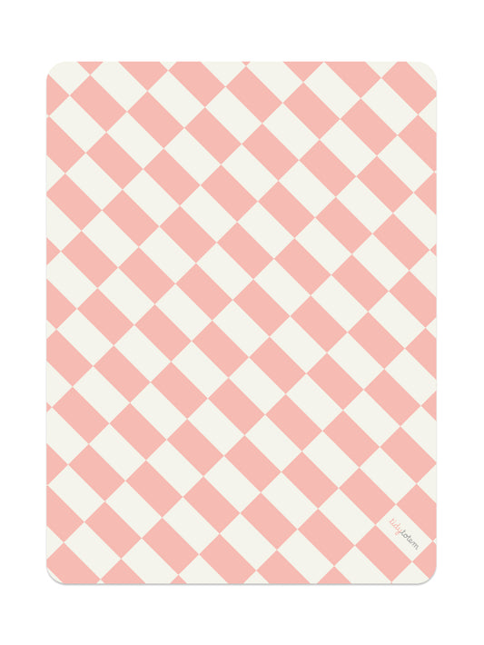 StrollerMat™ Checkmate Pink