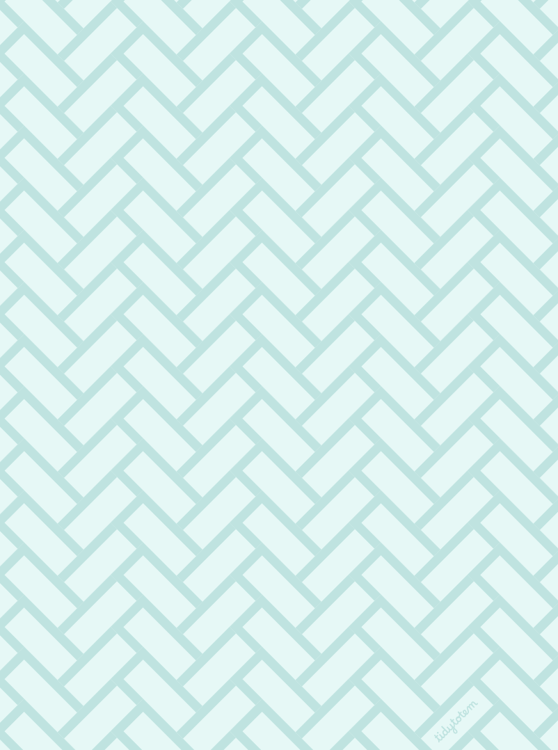 StrollerMat™ Herringbone Blue